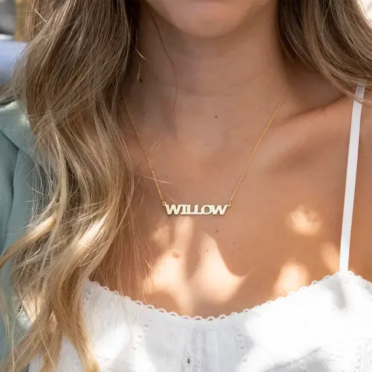 Any Language Name Necklace We will translate any name into a different language.