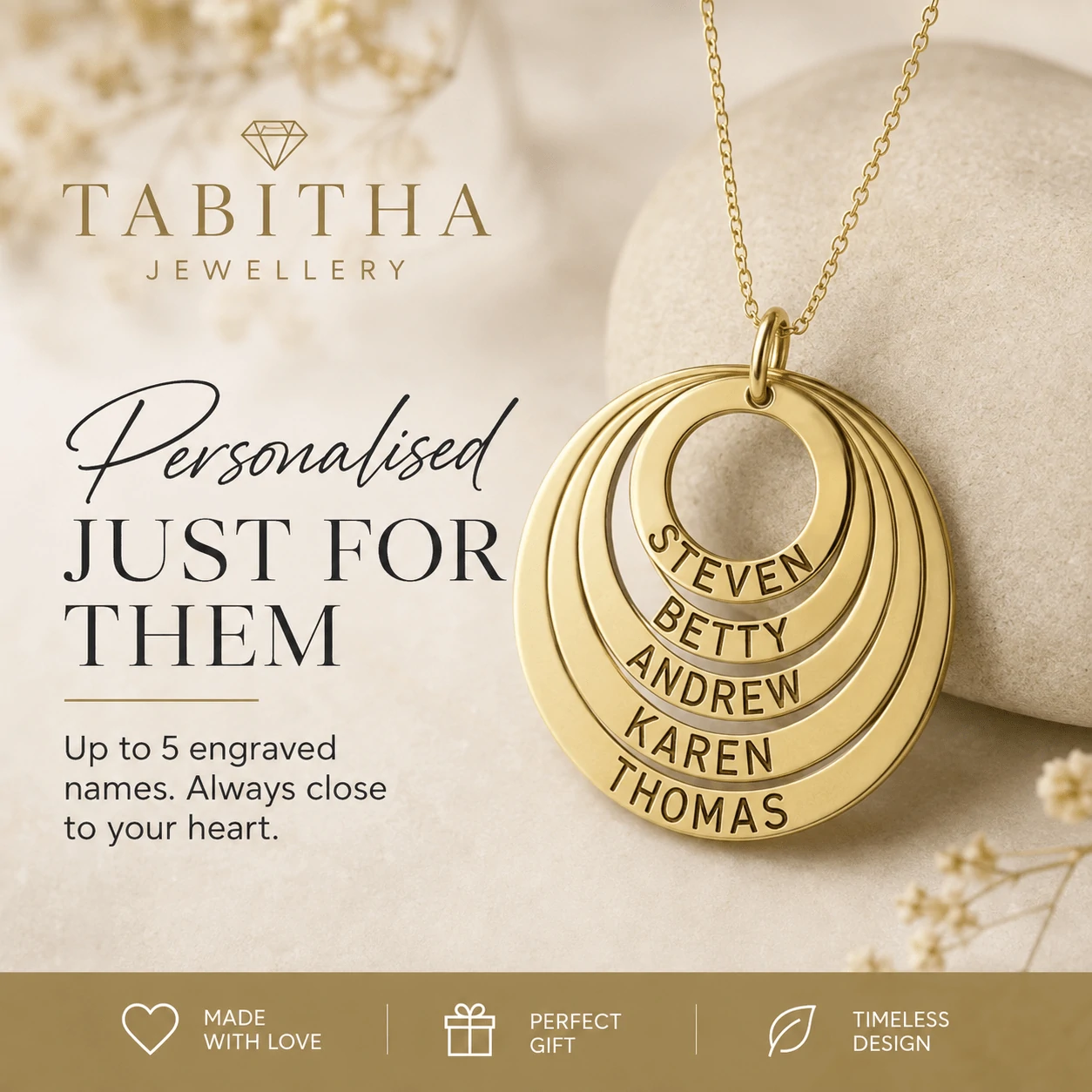 Any Language Name Necklace We will translate any name into a different language.